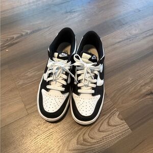 Nike Dunk Low Retro Black White (Panda) Size 7